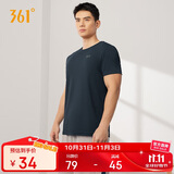 361°短袖男士t恤夏季运动服速干衣跑步宽松健身上衣服652524113H-6