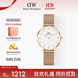 丹尼尔惠灵顿（DanielWellington）DW手表女表 简约女士手表 时尚欧美表送女友生日礼物DW00100163