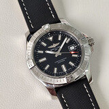 百年灵（BREITLING）【二手99新】百年灵男表 复仇者系列 自动机械B01机芯 黄狼夜间任务黑鸟夜光运动二手奢侈品正品瑞士名表 A17318101B1X1【43表径】黑盘