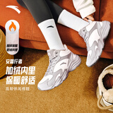 安踏行者二棉鞋女鞋加绒加厚休闲鞋高帮厚底耐磨止滑保暖运动鞋