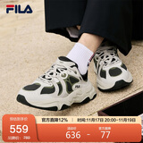 FILA 斐乐官方男鞋MARS 3复古运动鞋2025年火星鞋3休闲老爹鞋