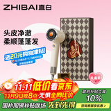 直白高速电吹风机家用大风力负离子护发低噪音速干吹风筒甄选礼盒生日礼物送女友国家补贴S1白色高配版