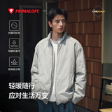 RESTICK【班班TW】CORDURA133GSM金标P棉防寒棉服外套PrimaLoft棉衣冬季 灰白-133GSM金标P棉 抗寒-10℃ 更保暖 M