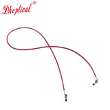 DhopticalPU太阳眼镜链子老花镜挂绳挂脖绳复古时尚户外运动旅行A016 哑光酒红