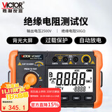 胜利仪器（VICTOR）数字兆欧表 绝缘表 绝缘电阻测试仪2500V 电子摇表 VC60D+