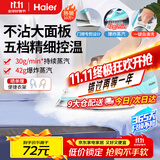 海尔（Haier）电熨斗自动清洗熨斗家用蒸汽挂烫机手持烫斗小型熨烫机干湿双烫 YD1618专销