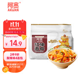 阿宽红油面皮方便速食泡面酸辣干拌面110g*4袋装 零食免煮非油炸凑单