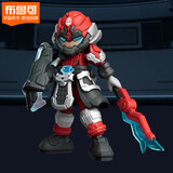 布鲁可积木人 张飞英雄无限战斗服 手办男生玩具模型玩新年货送礼物