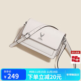 蔻一（Cnoles）包包女包百搭通勤款单肩斜挎小方包高端品牌生日礼物送女友实用