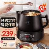 九阳煎药壶中药锅全自动煎药锅熬药电砂锅中药养生壶陶瓷电煮分体式电煎壶 DGD5003BQ（5L容量） 5L