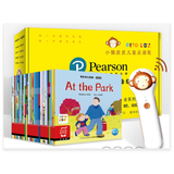 小猴皮皮点读笔礼盒培生幼儿英语预备级全35册 PIYO PEN儿童智能点读笔英语绘本幼儿早教点读笔点读机海豚传媒