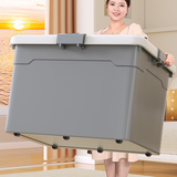 佳帮手收纳箱特大号塑料衣物衣服玩具收纳整理箱子车载储物箱盒40L