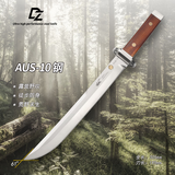利刀斋斩霜户外刀武士刀一体龙骨多功能野外生存高硬度防身便携露营排障