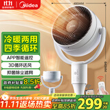 美的（Midea）【风暖系列】暖风机/取暖器家用/四季循环机/电暖器/加热风机/电暖器/电暖气片/电热风扇 HFU20LN