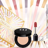 迪奥DIOR锁定红唇礼盒(720+缎光0N)口红气垫套装生日礼物送女友