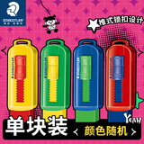 施德楼（STAEDTLER）推拉橡皮擦 伸缩式可锁橡皮少屑干净小学生专用开学必备素描绘画办公用品-撞色颜色随机