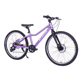 ETOKIDS出口轻便儿童自行车男女少儿童减震5-10岁小学生山地车学生车 绚紫色 24寸 紫色