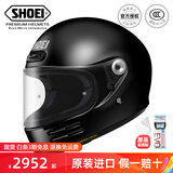 SHOEI Glamster复古全盔 日本原装进口摩托车头盔VESPA拿铁自由跑盔 BLACK（亮黑） XXL
