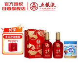 五粮液股份 福喜迎门 鸿运 52度双瓶&仁和钙铁锌直饮包1桶