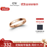 丹尼尔惠灵顿（DanielWellington）dw戒指女 经典玫瑰金52号生日礼物送女友