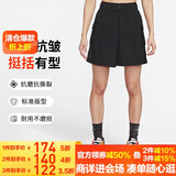 耐克（NIKE）女运动短裤 夏季 梭织 户外工装 宽松耐磨 DM6248-010 黑 S