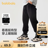 巴拉巴拉童装儿童裤子男童女童加绒长裤冬保暖运动休闲束脚裤208424108217
