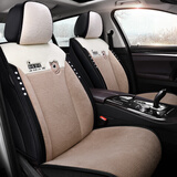 布兰特 羊羔绒汽车坐垫冬季毛绒座垫短毛绒冬天保暖座套五座通用 全包羊羔绒-温馨米-标准版