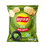 乐事（Lay's）薯片 清新芥香味 135克 膨化食品 休闲零食