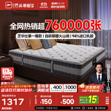 芝华仕5星床垫独立袋装弹簧静音家用乳胶席梦思软硬护脊厚垫明星垫D026 记忆棉版-1.5*2M 优先发货（详询客服）