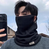 JAJALIN秋冬季围脖女士百变挂耳面罩保暖护颈脖套百搭围巾户外防风男口罩