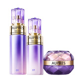 欧珀莱（AUPRES）时光锁水乳面霜套装清爽型 紧致弹润补水保湿护肤生日礼物送女友