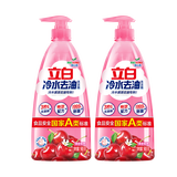 立白冷水去油洗洁精1.8kg樱桃香 低温速溶去油家用果蔬清洗