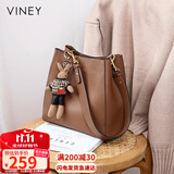 viney水桶包牛皮包包女包大容量腋下单肩手提生日礼物高级感送女友老婆