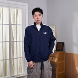 彪马（PUMA）男装女装夹克外套秋季新款T7情侣休闲上衣立领防风运动服 532559-06/梭织/男款 藏蓝 2XL