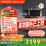 亿田D2ZK 亿田集成灶一体式蒸烤一体机家用蒸箱烤箱 家用集成灶一体式蒸烤一体黑晶工艺台面 蒸烤一体 （性价比首选） 双向排烟 天然气12T