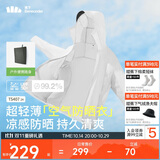蕉下（beneunder）防晒衣男薄外套皮肤衣服冰丝防紫外线凉感透气夏户外TS40724白XL