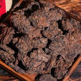 茗醉天下拍卖放漏普洱茶 2016年陈年老茶头500克纸袋装