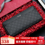 金利来男手包PVC手抓包礼盒时尚男式多功能钱包 生日礼物送爸爸