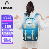 海德（HEAD）背包女大容量双肩包男15.6英寸笔记本电脑包旅行包国家地理书包
