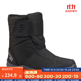 迪卡侬（DECATHLON）雪地鞋男女户外防水徒步东北雪地靴加厚保暖棉鞋SH100 男款 黑色（拍大一码） 45