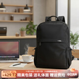 金利来双肩包男高档商务出差通勤旅行背包大容量电脑包生日礼物送男士 黑色