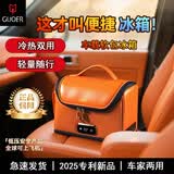 GUOER车载自驾游小冰箱移动便携式迷你冷热双功能胰岛素冷藏箱加热 巴洛克橙（标准款） 车用 4升