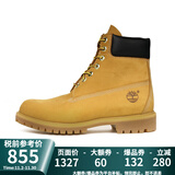 添柏岚【保税直发】经典6寸大黄靴男鞋户外防水真皮10061W宽版 10061W-小麦色 42