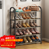 安尔雅鞋架门口多层简易鞋柜客厅宿舍出租房收纳架子 五层60cm