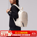 Jordan男女乔丹 聚酯纤维 经典大Logo 双肩包书包DV5304-219珍珠白 均码