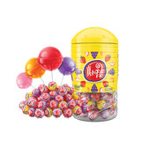 真知棒棒棒糖 972g(约108支) 儿童棒棒糖 桶装水果糖 零食糖果 捣蛋糖果