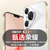 甄选荣耀P80Pro手机1TB大内存7800mAh快充长续航骁龙8电竞学生原装正品 雪欲白 16G运行+1TB（1024G）内存 官方标配