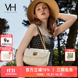 VANESSA HOGAN VH女包茵然软包系列复古太阳神斜挎包菱格链条腋下包小众单肩包