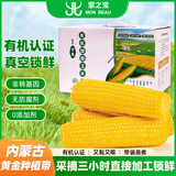 蒙之宝 MON BEAU 内蒙有机甜糯玉米250g+-10g x8棒礼盒装2kg 真空锁鲜 源头直发