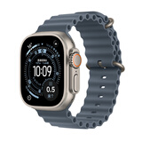 Apple/苹果/苹果WatchUltra3智能手表GPS+蜂窝款49毫米原色钛金属表壳铁锚蓝色海洋表带-联通补贴